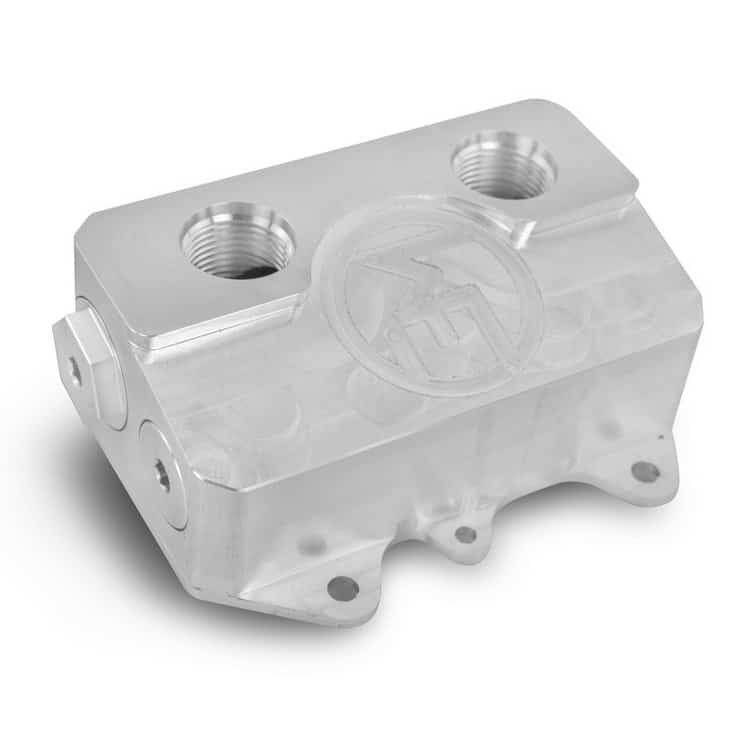 Plaque d’adaptation pour radiateur d’huile Wagner pour VW Transporter T5.2 2.0 TDI 180PS — image 3