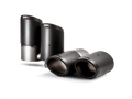 Ensemble d’embouts d’échappement titane/carbone Akrapovic pour Porsche Cayenne Turbo SE-Hybride / Coupé et Cayenne /Turbo / Coupé / GTS (536) — image 1