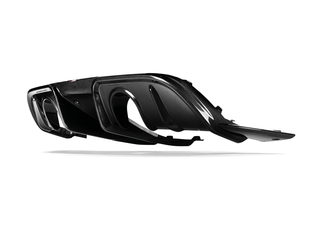 Diffuseur arrière en fibre de carbone Akrapovic pour Porsche 718 Cayman GT4 RS / Spyder RS — image 2