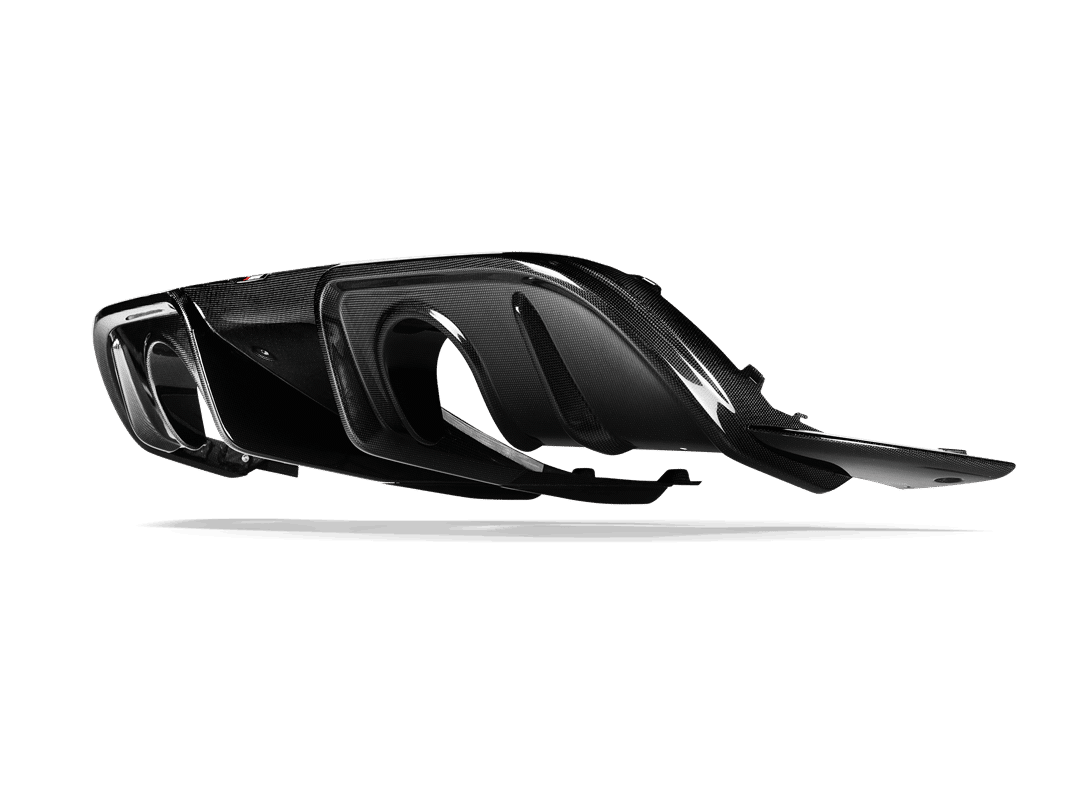 Diffuseur arrière en fibre de carbone Akrapovic pour Porsche 718 Cayman GT4 RS / Spyder RS — image 2