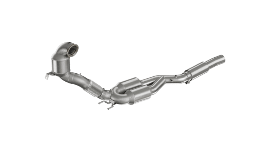 Downpipe Catalyseur sport HJS pour VW Golf 8 R, Audi A3 IV / Q2 / TT III/TT S III/SQ2, Cupra Ateca/Formentor, Seat Leon IV,Homologué CE,référence 90821185 — image 1