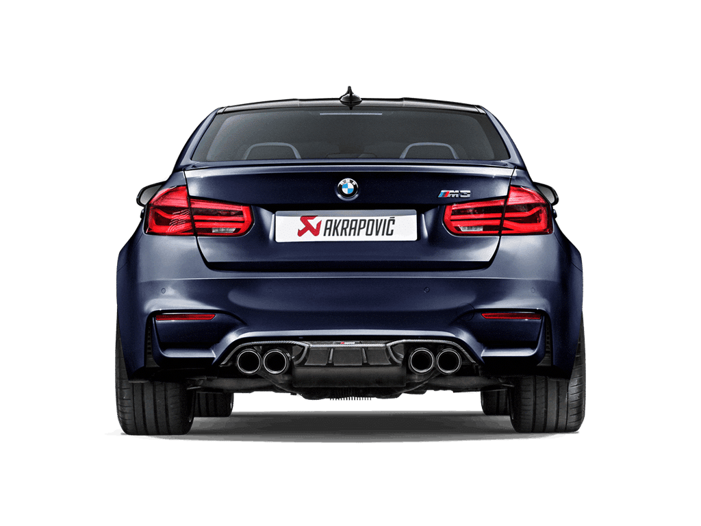 Diffuseur arrière carbone Akrapovic pour BMW M3 F80 et M4 F82/83 — image 4