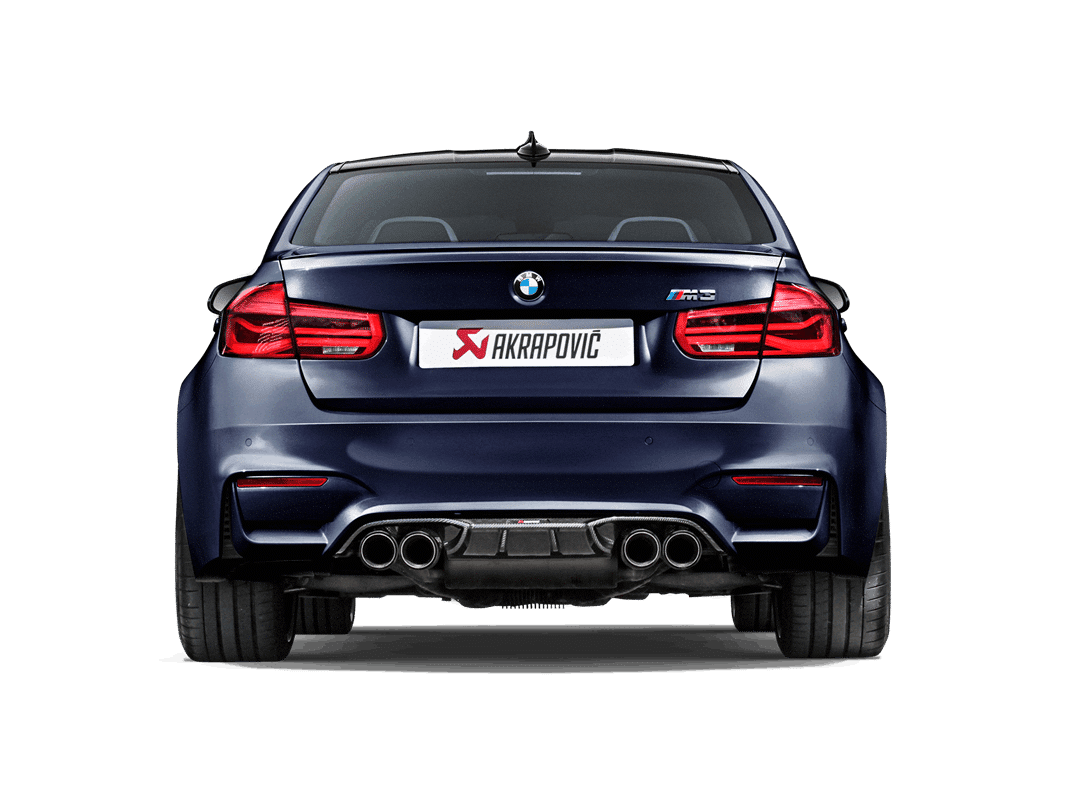 Diffuseur arrière carbone Akrapovic pour BMW M3 F80 et M4 F82/83 — image 4