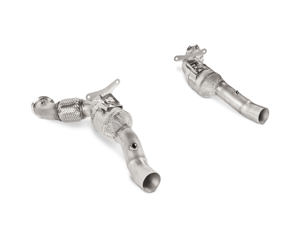 Ensemble de tuyaux de liaison avec Catalyseur sport Akrapovic pour Ferrari 488 GTB/488 Spider — image 2