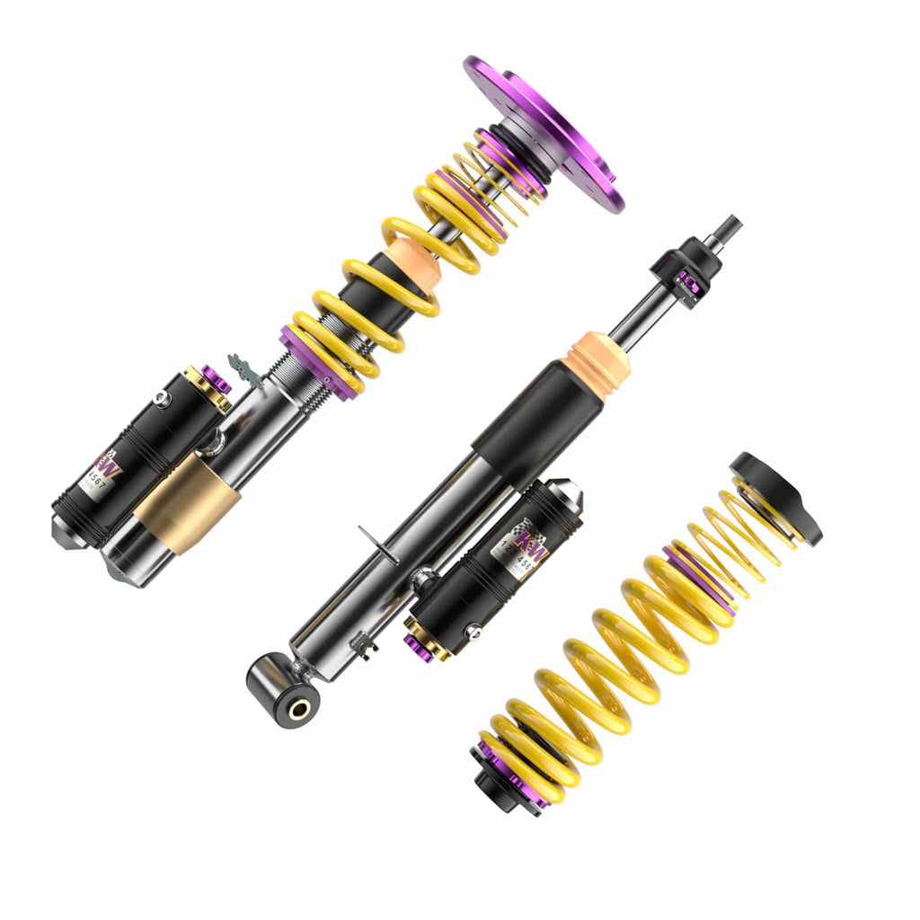 Suspension KW Coilover V4 Clubsport avec supports supérieurs FA pour VW Golf 8 R/GTI/GTI Clubsport-Référence 397802CW — image 2