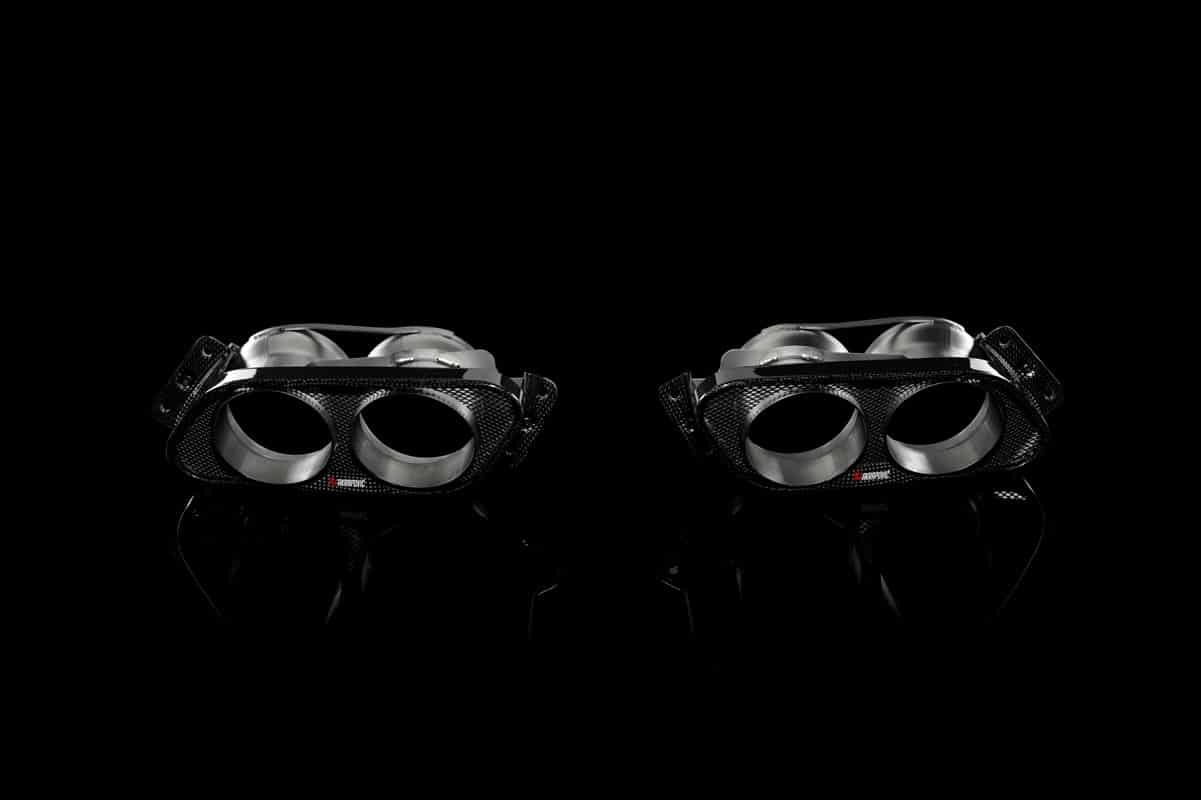 Echappement Evolution Line Titanium Akrapovic pour Mercedes-AMG SLS Coupé/Roadster C197/R197 — image 9