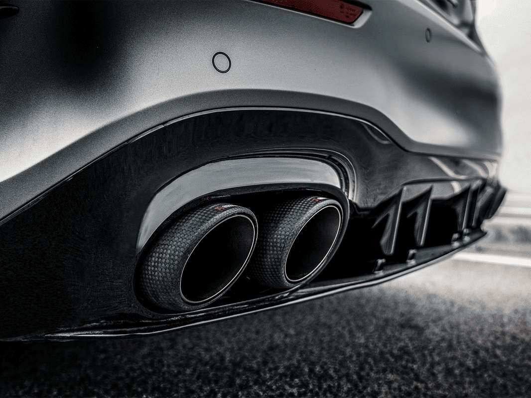 Echappement Slip-On Line Titanium Akrapovic pour Mercedes-AMG CLA 35 C118/X118 — image 3