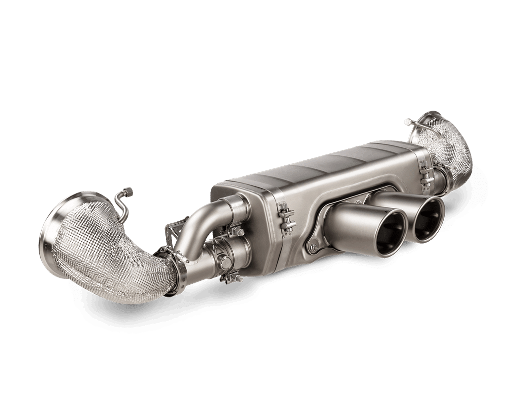Echappement Slip-On Race Line Titanium Akrapovic pour Porsche 911 GT3 / GT3 Touring (992) — image 2
