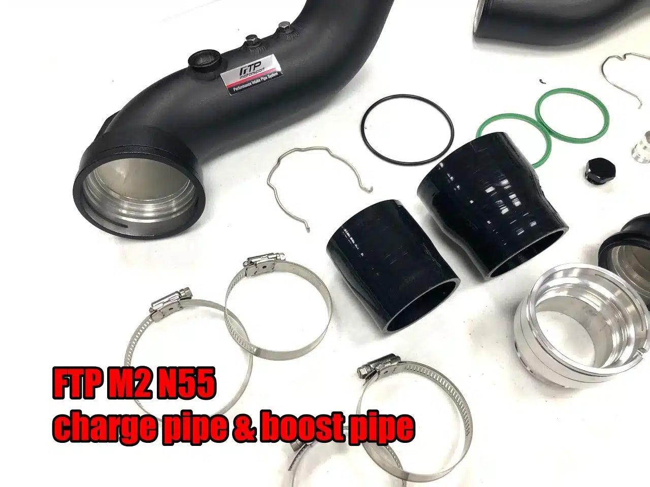Kit charge pipe+Boost pipe FTP Motorsport pour moteur BMW N55 F2x-F3x(voir liste compatibilités) — image 4