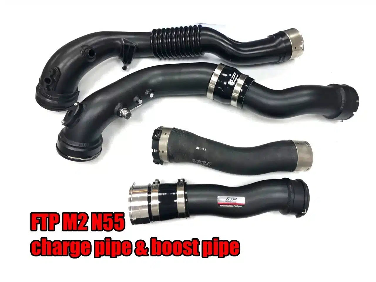 Kit charge pipe+Boost pipe FTP Motorsport pour moteur BMW N55 F2x-F3x(voir liste compatibilités) — image 2