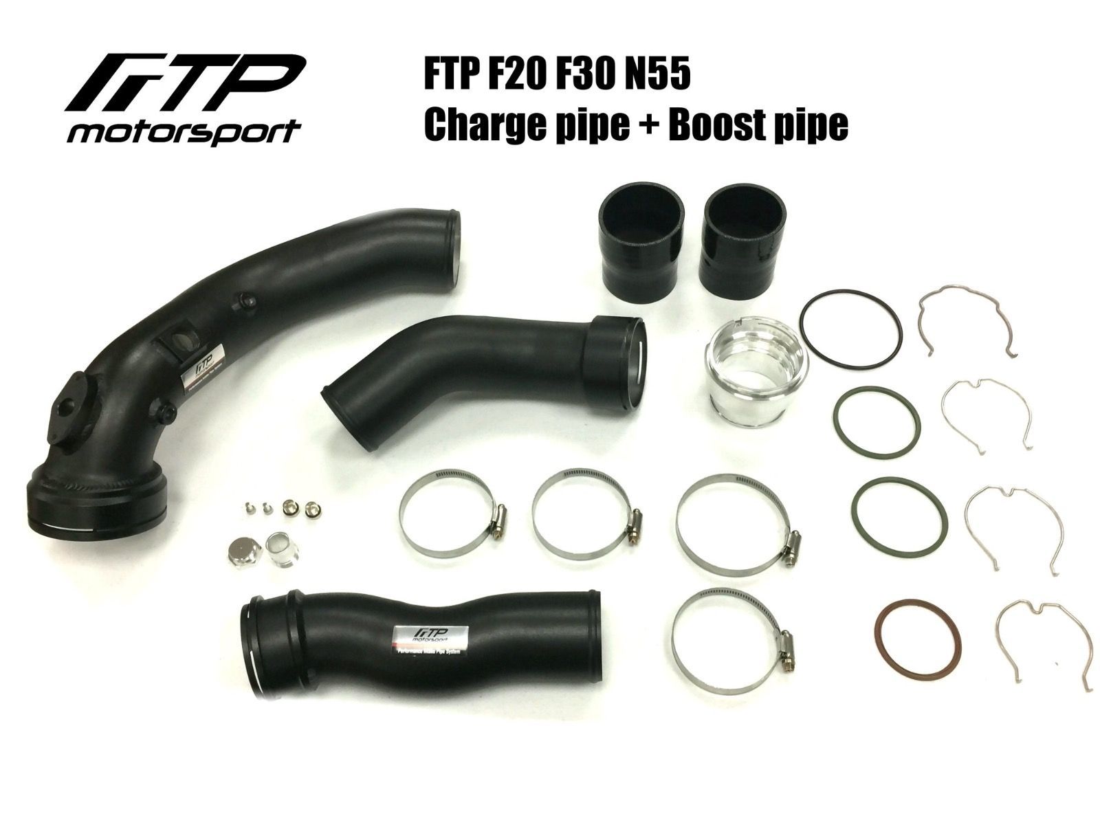Kit charge pipe+Boost pipe FTP Motorsport pour moteur BMW N55 F2x-F3x(voir liste compatibilités) — image 1