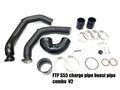 Charge pipe +Boost pipe FTP Motorsport pour BMW F87/F80/82/83 M2/M3/M4 moteur S55 — image 1