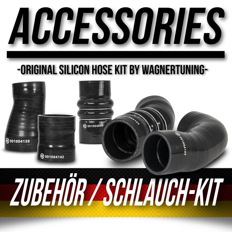 Kit durites silicone Wagner pour Porsche 997 Turbo — image 1