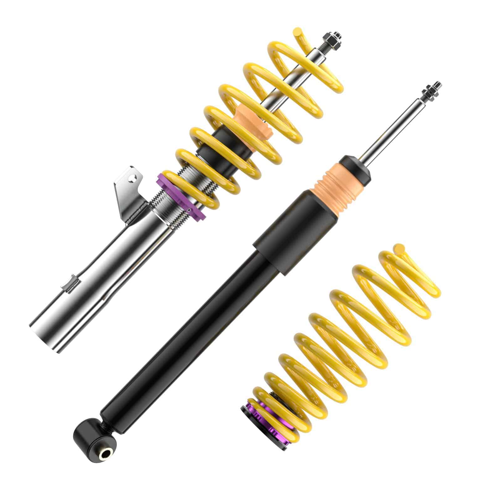 Kit Suspension KW Coilover V2 inox pour VW Golf 8R-référence 152800CW ou 152800CX — image 2
