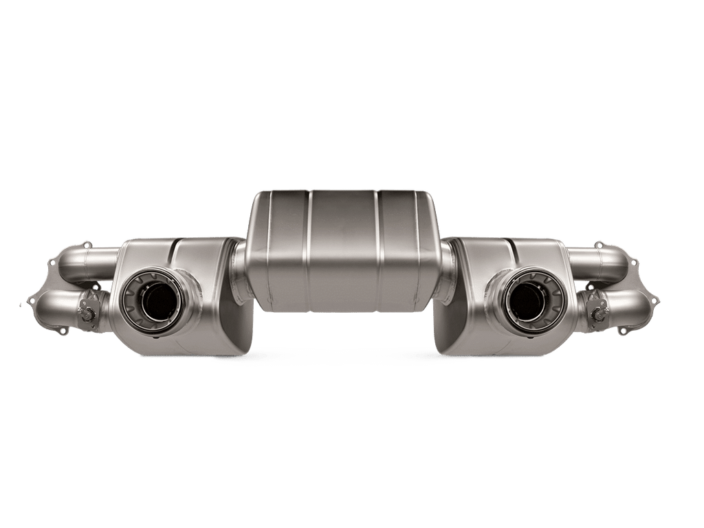 Echappement Slip-On Race Line Titanium Akrapovic pour Porsche 718 Cayman GT4 / Spyder/Boxster GTS 4.0 — image 1