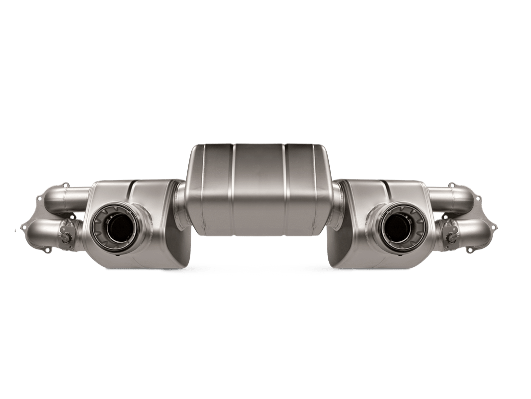 Echappement Slip-On Race Line Titanium Akrapovic pour Porsche 718 Cayman GT4 / Spyder/Boxster GTS 4.0 — image 1