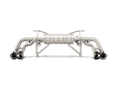 Echappement Slip-On Line Titanium Akrapovic pour Lamborghini Huracán LP 580-2/610-4 Coupé/Spyder — image 1