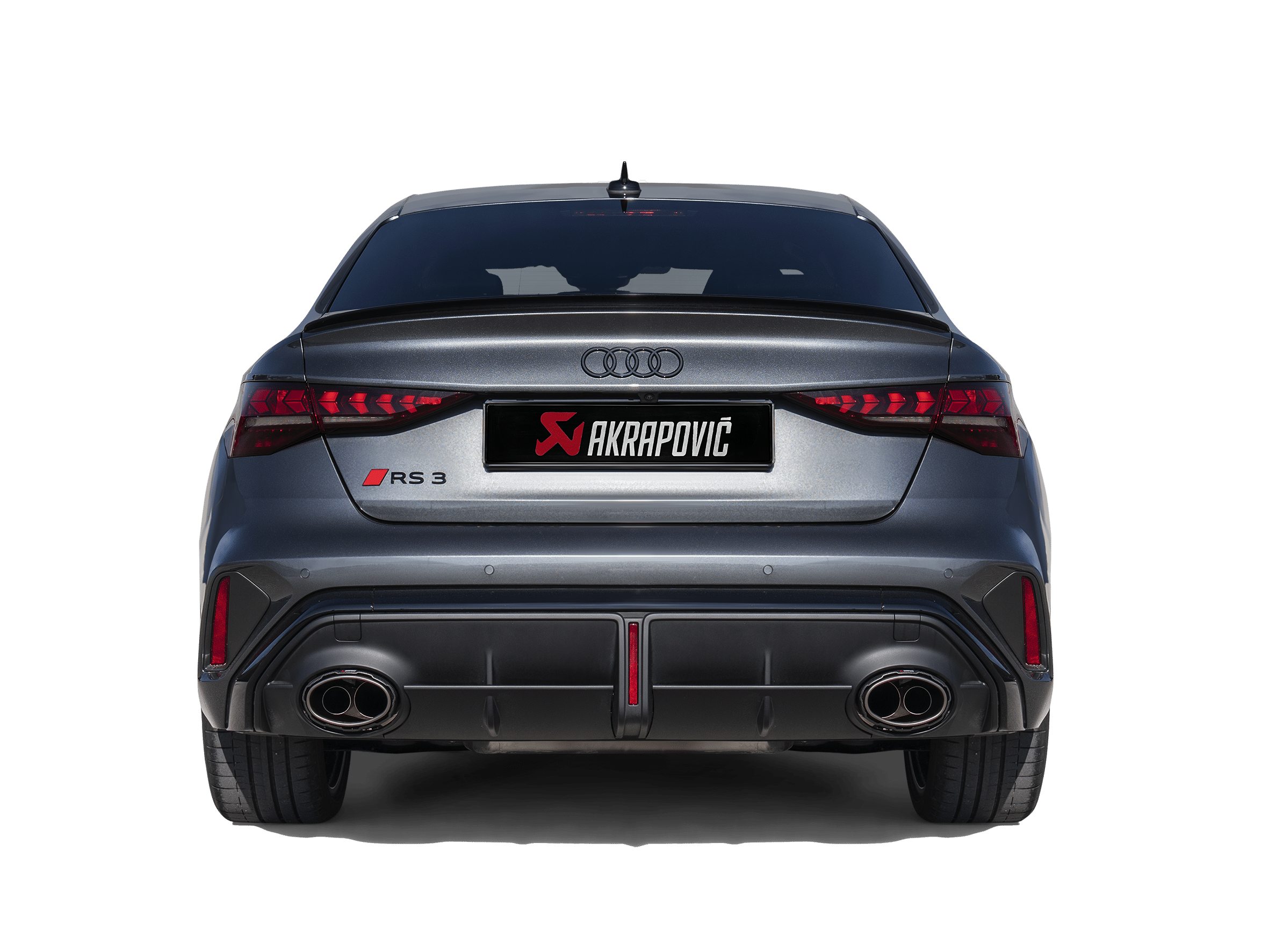 Echappement Akrapovic Evolution Line titane pour Audi RS3 8Y Berline Facelift 2024-…….+Kit de contrôle pour véhicules après lifting référence P-HF1636 — image 4