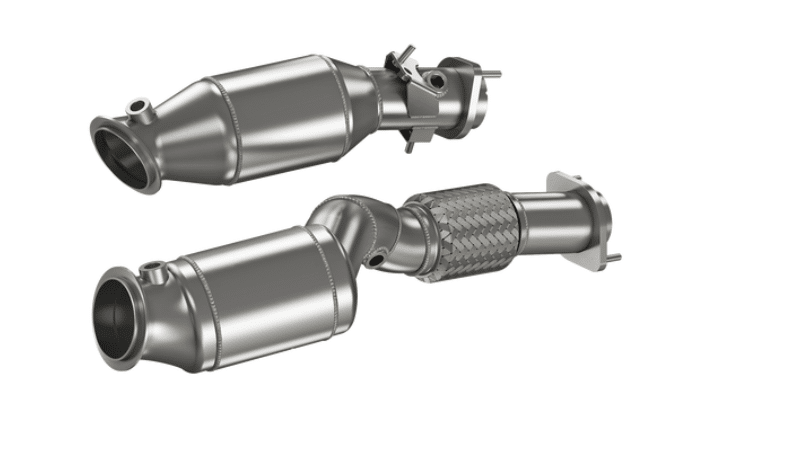 Downpipe Catalyseurs sport HJS pour BMW série G M2 ,M3, M4 avec OPF, 3.0 – EURO 6d 2x 200 Cellules avec homologation CE, référence 90822060 — image 1