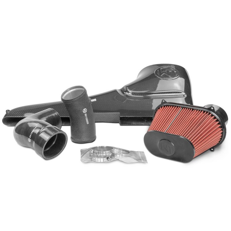 Système d’admission d’air en carbone Ø76mm Wagner pour VW Golf 7 GTI/R /Skoda Octavia RS 2.0TSI et Seat Leon Cupra 2.0TSI — image 1