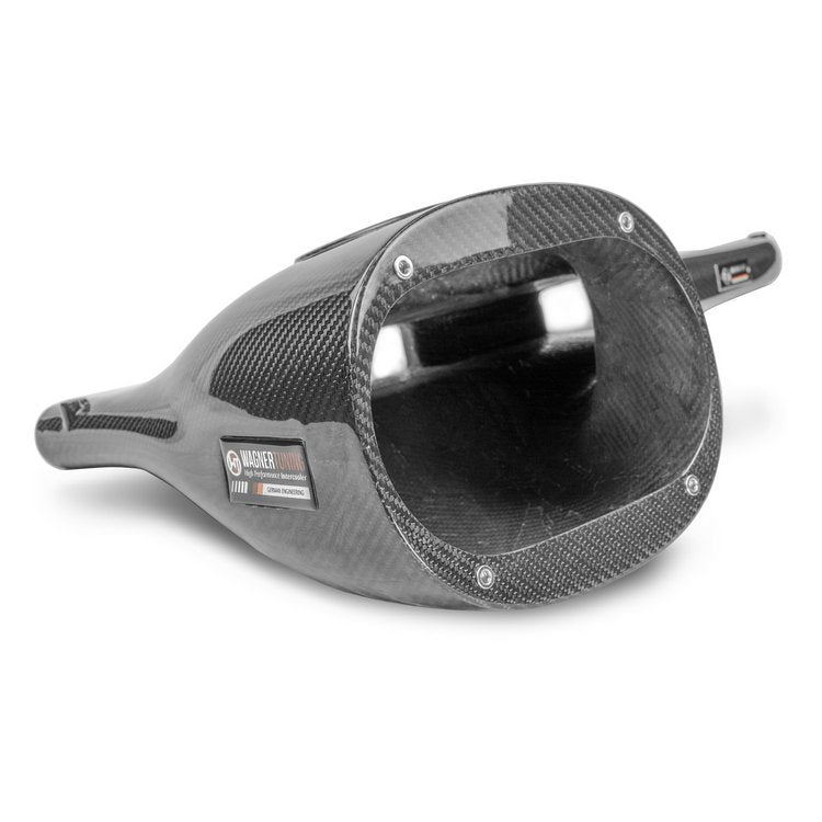 Système d’admission d’air en carbone Ø76mm Wagner pour VW Golf 7 GTI/R /Skoda Octavia RS 2.0TSI et Seat Leon Cupra 2.0TSI — image 4