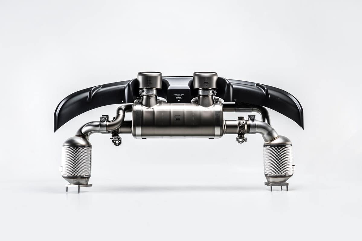 Ensemble de tuyaux de liaison avec Catalyseur sport Akrapovic pour Porsche 911 Carrera / Cabriolet / Targa /S/4/4S/GTS (991.2) — image 4
