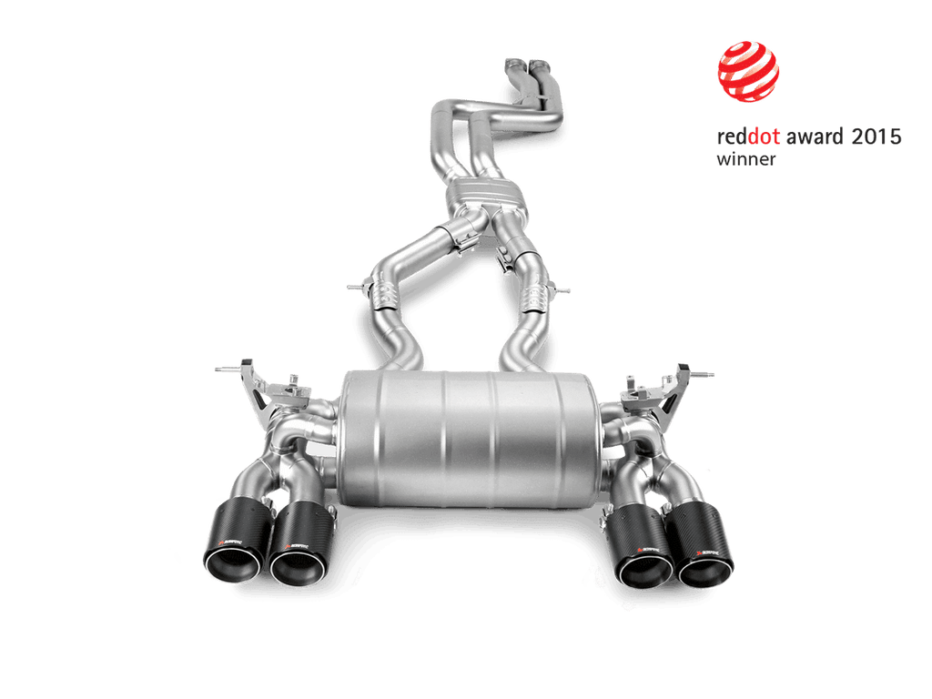 Ensemble de tuyaux Evolution Link (titane) Akrapovic pour BMW M3 F80 et M4 F82/83 non OPF — image 4