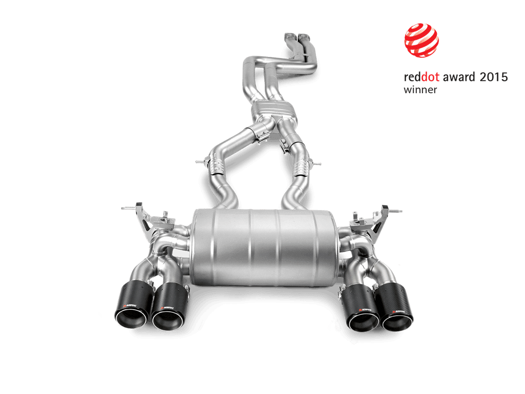 Ensemble de tuyaux Evolution Link (titane) Akrapovic pour BMW M3 F80 et M4 F82/83 non OPF — image 4