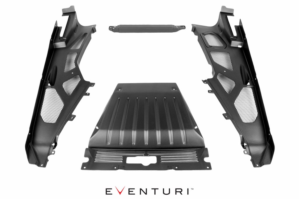 Caches moteur carbone Eventuri pour Lamborghini Huracan — image 2