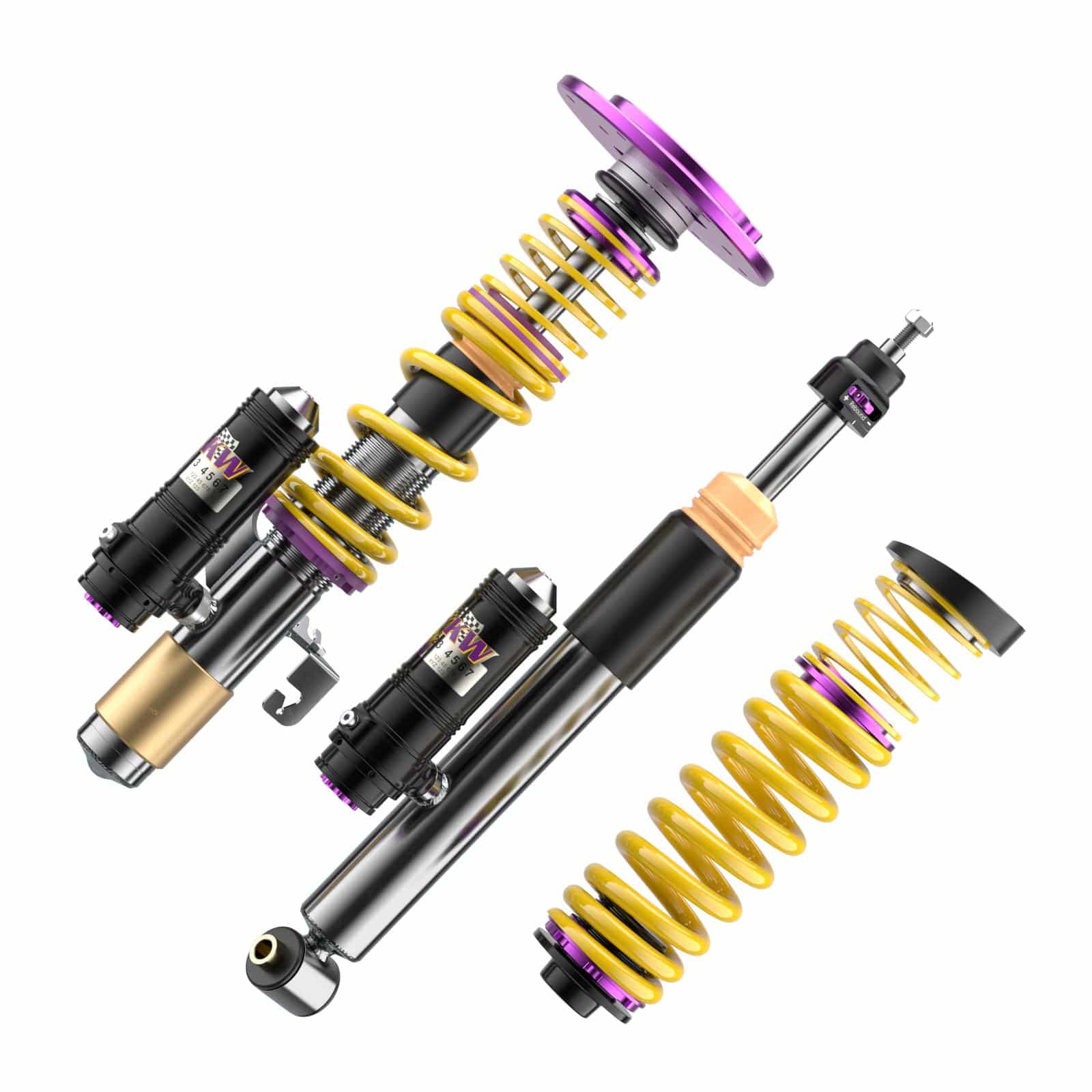Combiné fileté KW V3 Clubsport pour BMW BMW 3er Lim. (3L) 4er Coupé (3C); BMW 1er (1K2/1K4)-3522080E(pilotée)ou 3522080D(non pilotée) — image 2