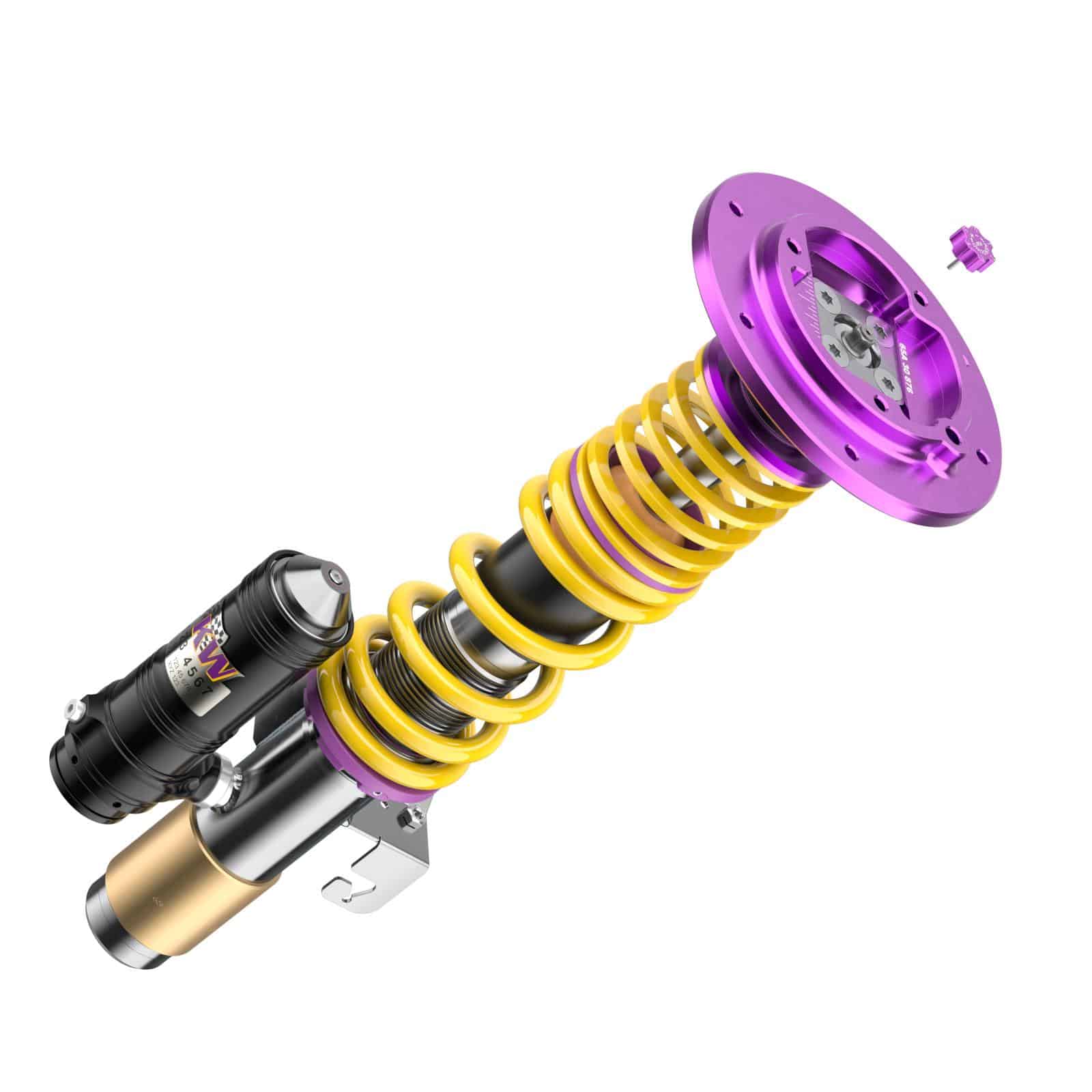 Combiné fileté KW V3 Clubsport pour BMW BMW 3er Lim. (3L) 4er Coupé (3C); BMW 1er (1K2/1K4)-3522080E(pilotée)ou 3522080D(non pilotée) — image 3