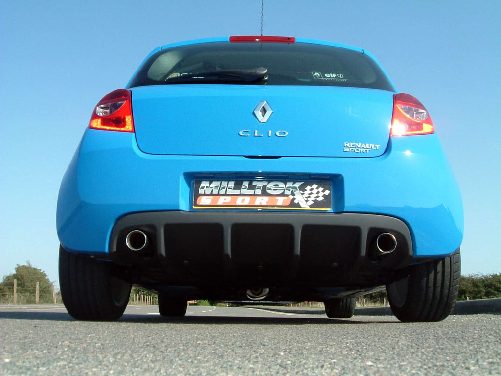 Catback Milltek Renault Clio 3 RS Phase 1 (197cv)-(2006-2009)-version non résonnée (plus fort) — image 2