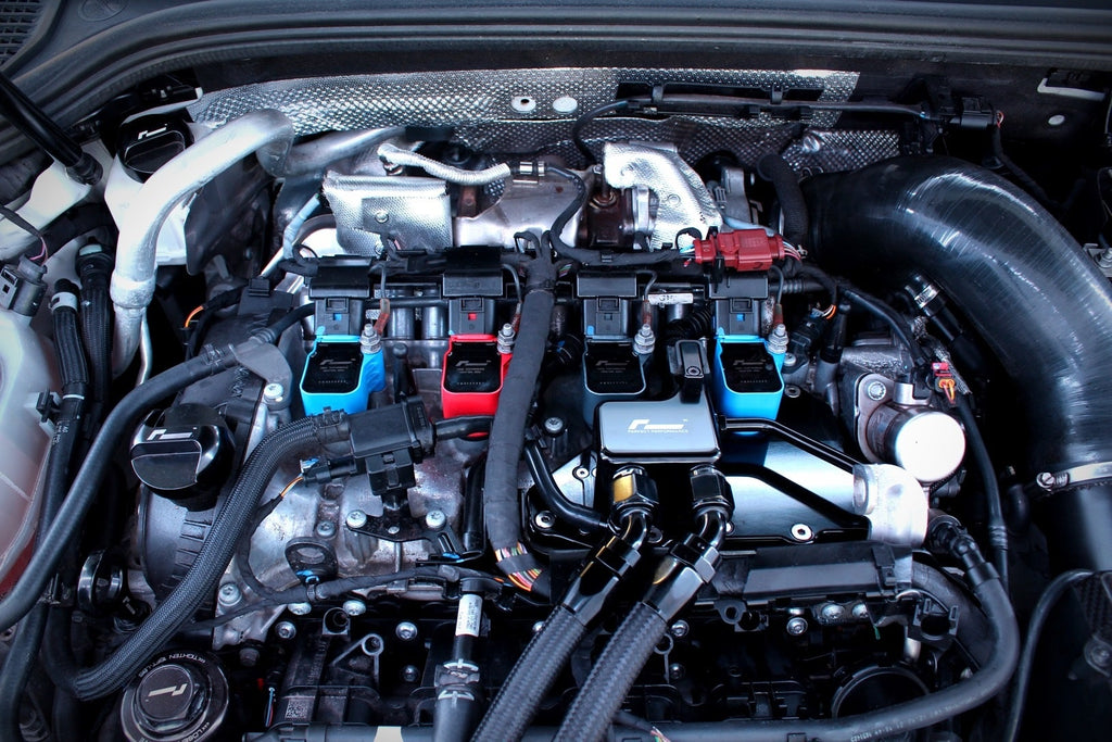 Bobines d’allumage Racingline à haut rendement pour tous les groupes VW MQB evo/MQB 2.0 TSI, 1.8 TSI, 2.5 TFSI ,4.0 V8 TFSI -VWR900000 – BLEU I VWR900001 – ROUGE I VWR900002 – GRIS — image 2