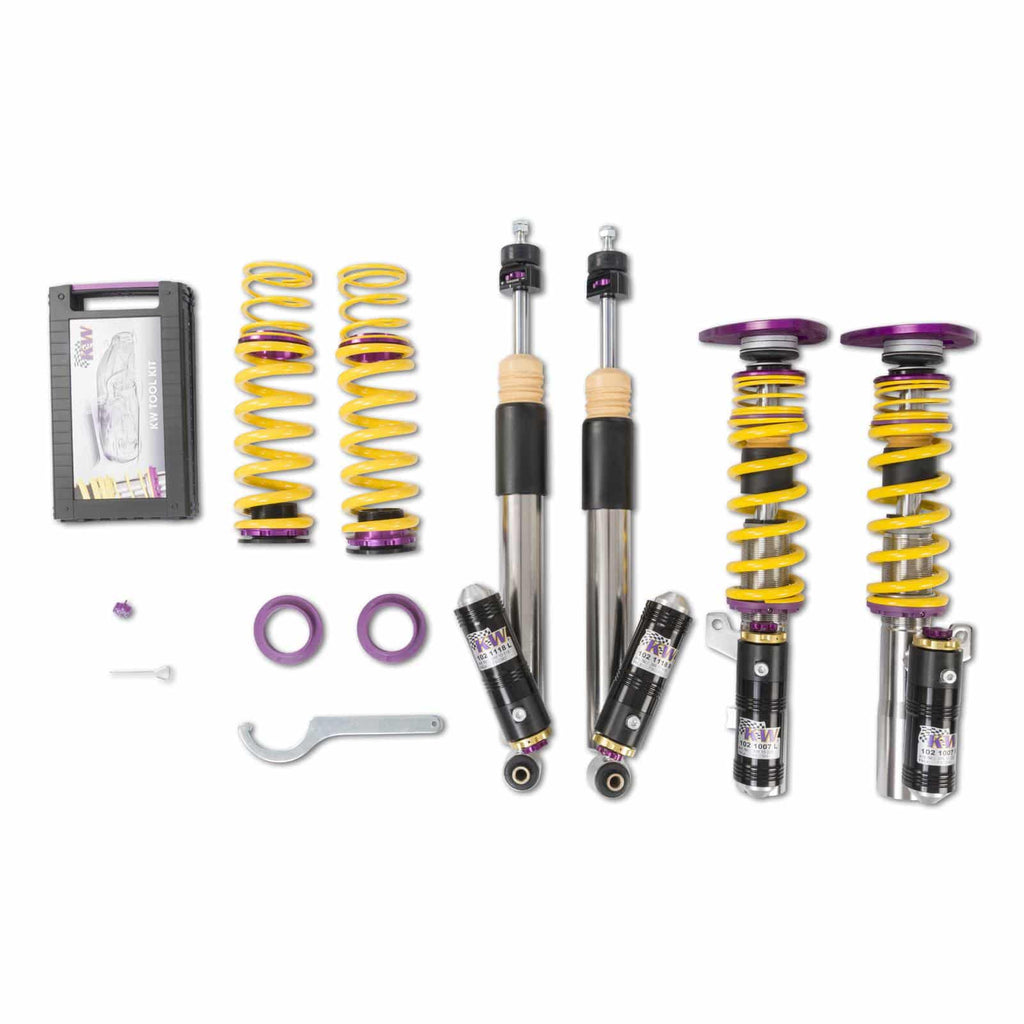 Kit Suspension KW Coilover V4 Clubsport avec supports supérieurs pour Audi RS3 8V Berline/Sportback-Référence 397102AK — image 1