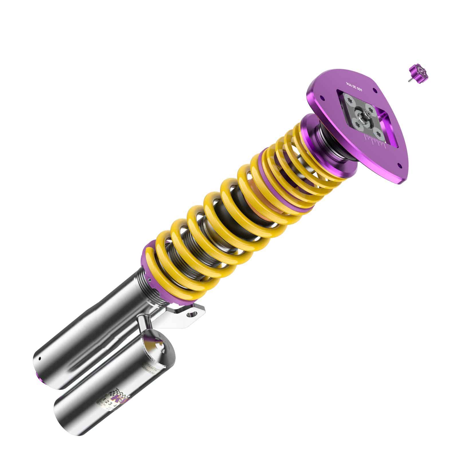 Suspension KW Coilover V4 Clubsport avec supports supérieurs pour Audi RS3 8Y Sedan/Sportback et Audi TT/TTS/TTRS -voir liste voitures compatibles-référence 397102DV — image 3