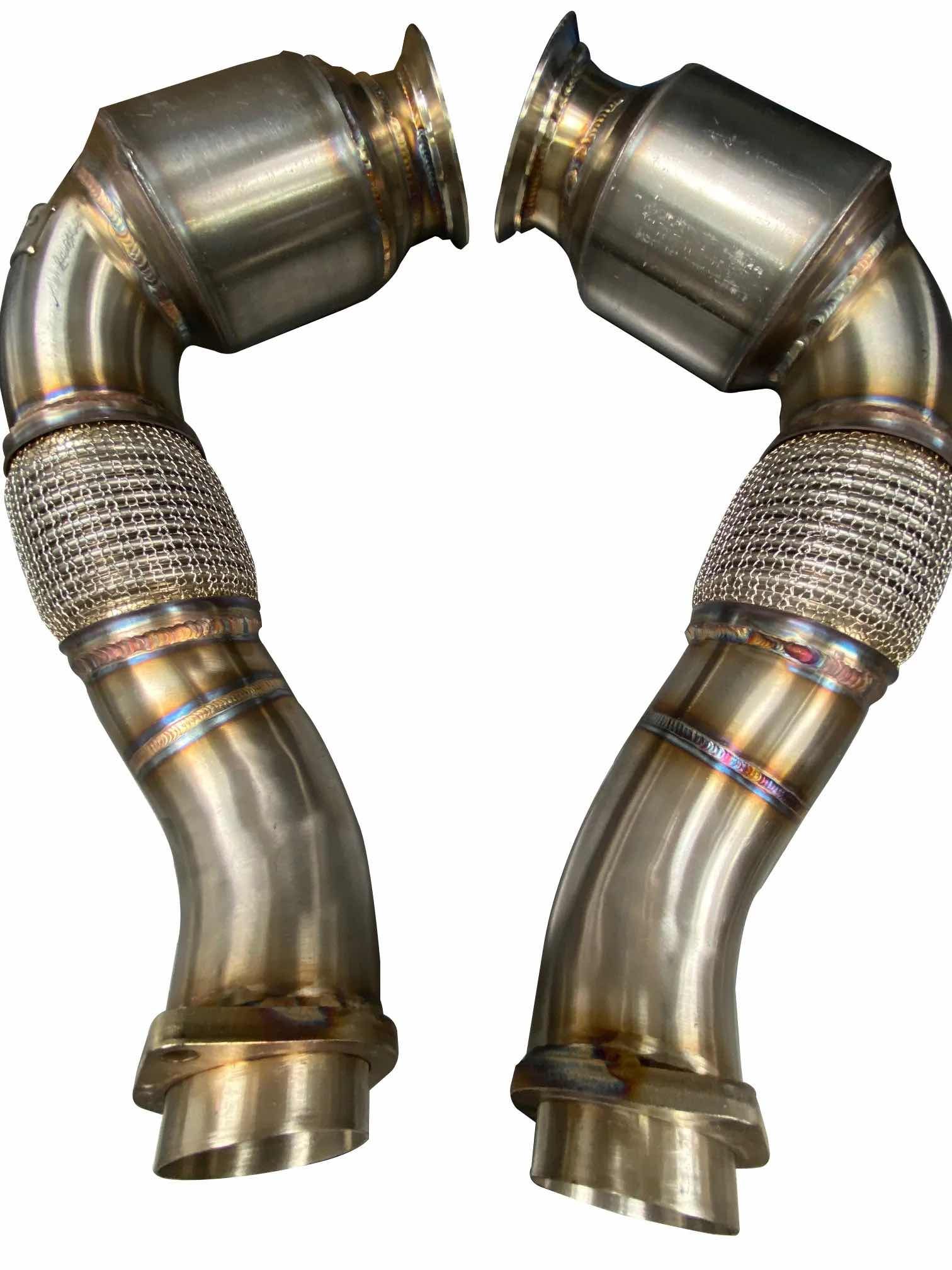 Downpipe Catalyseur Sport Active Autowerk pour moteur BMW S63/N63 X5M/X6M/X5/X6 — image 4