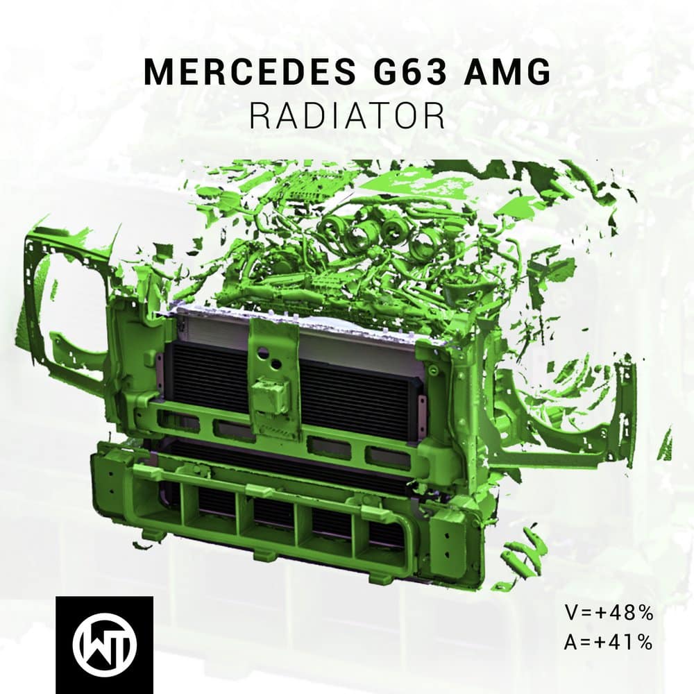 Kit refroidisseur d’eau de compétition pour Mercedes G63 AMG – W463 — image 4