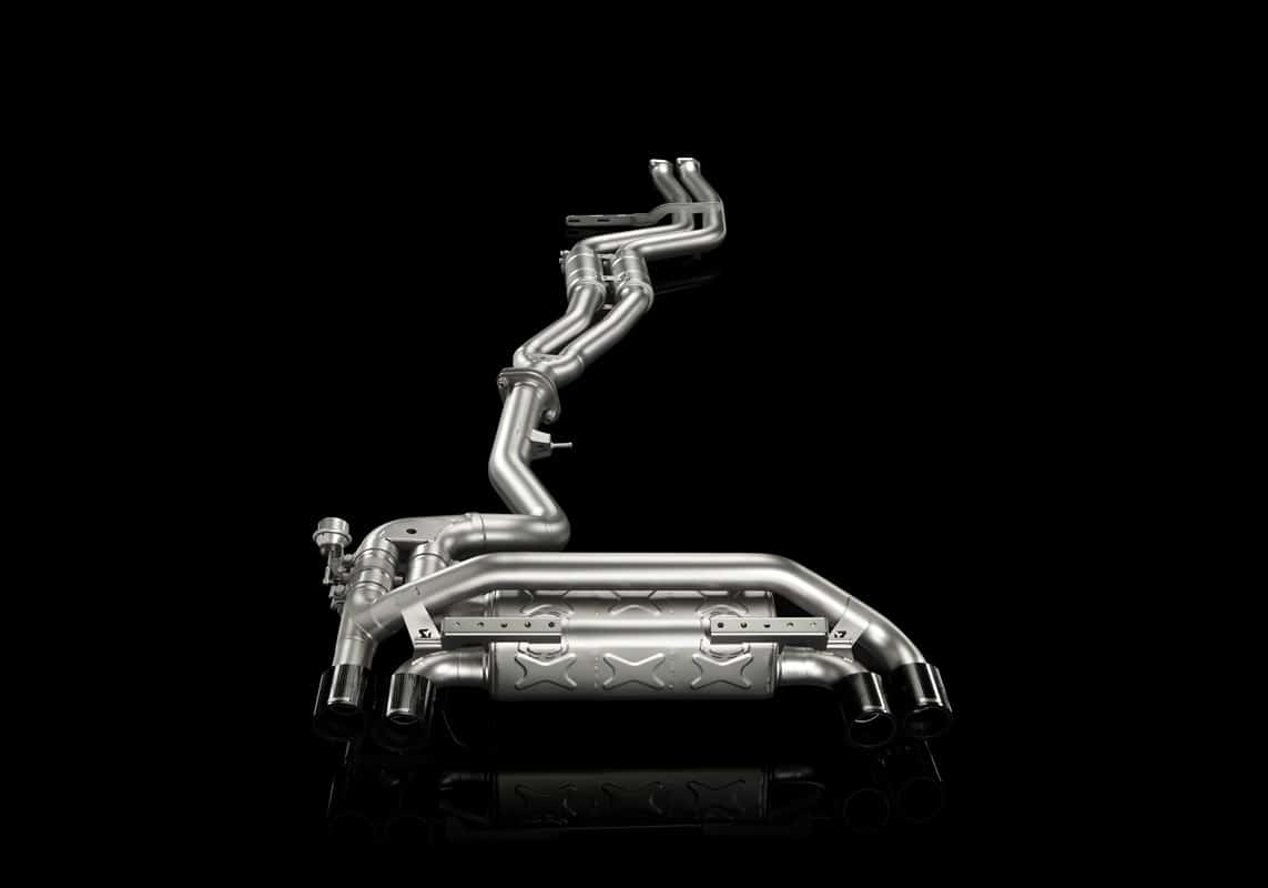 Echappement titane Akrapovic Evolution Line pour BMW 1M — image 3