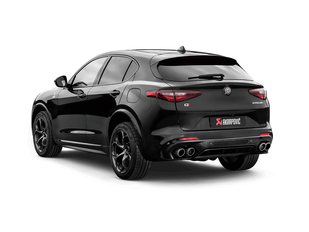 LIGNE SLIP-ON AKRAPOVIC (TITANE) ALFA ROMEO STELVIO QUADRIFOGLIO 2017-2020 — image 5