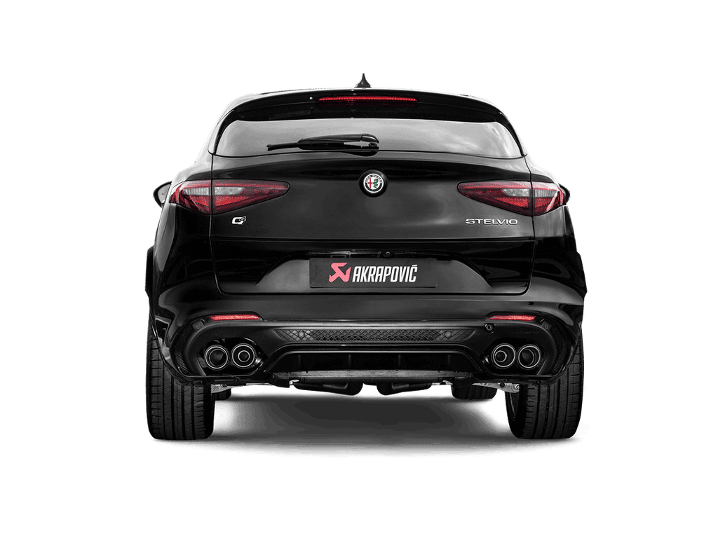 LIGNE SLIP-ON AKRAPOVIC (TITANE) ALFA ROMEO STELVIO QUADRIFOGLIO 2017-2020 — image 6