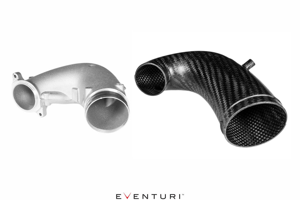 Inlet de turbo carbone Eventuri pour Audi RS3 8V.5 / 8Y / TTRS 8S Entrée turbo en carbone SANS BRIDE — image 3