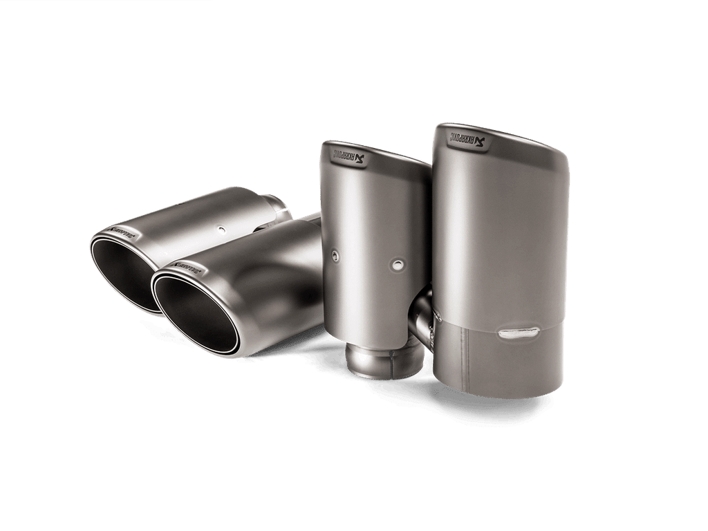 Ensemble d’embouts d’échappement titane/carbone Akrapovic pour Porsche Cayenne Turbo SE-Hybride / Coupé et Cayenne /Turbo / Coupé / GTS (536) — image 3