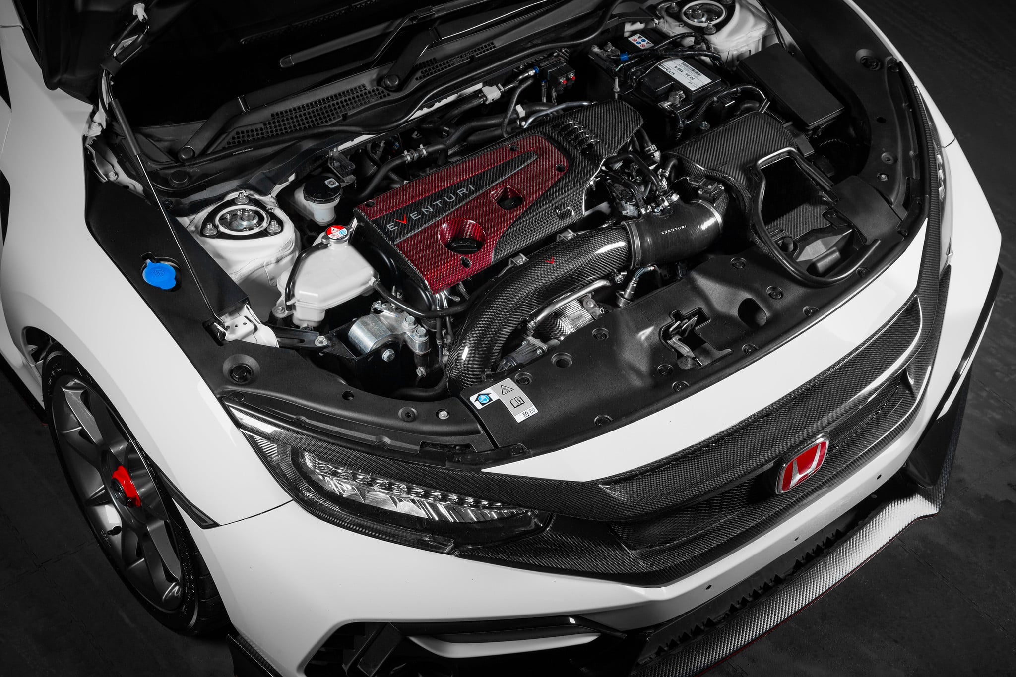 Tube d’entrée de turbo carbone Eventuri pour Honda Civic Type R FK8 — image 6