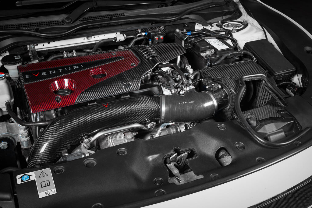 Tube d’entrée de turbo carbone Eventuri pour Honda Civic Type R FK8 — image 4