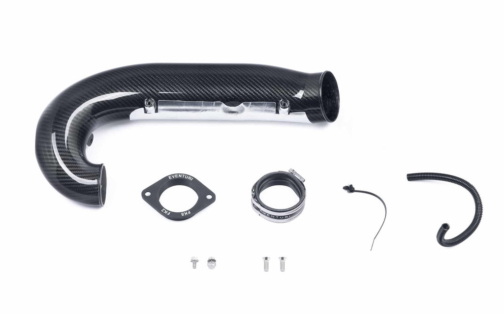 Tube d’entrée de turbo carbone Eventuri pour Honda Civic Type R FL5 — image 1