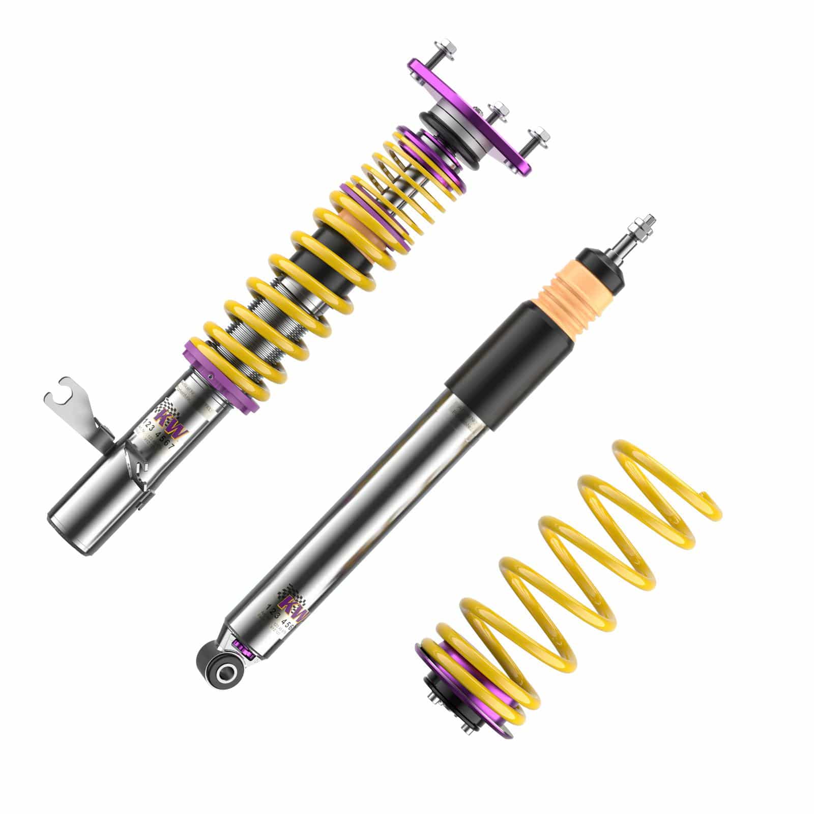Suspension KW Coilover V3 Clubsport avec supports supérieurs FA pour VW Golf 8 R/GTI/GTI Clubsport-Référence 352808CW — image 2