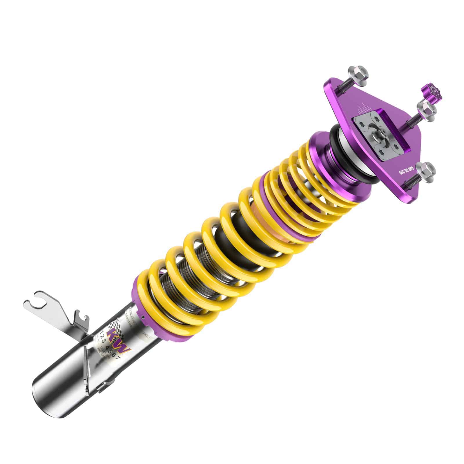 Suspension KW Coilover V3 Clubsport avec supports supérieurs FA pour VW Golf 8 R/GTI/GTI Clubsport-Référence 352808CW — image 3