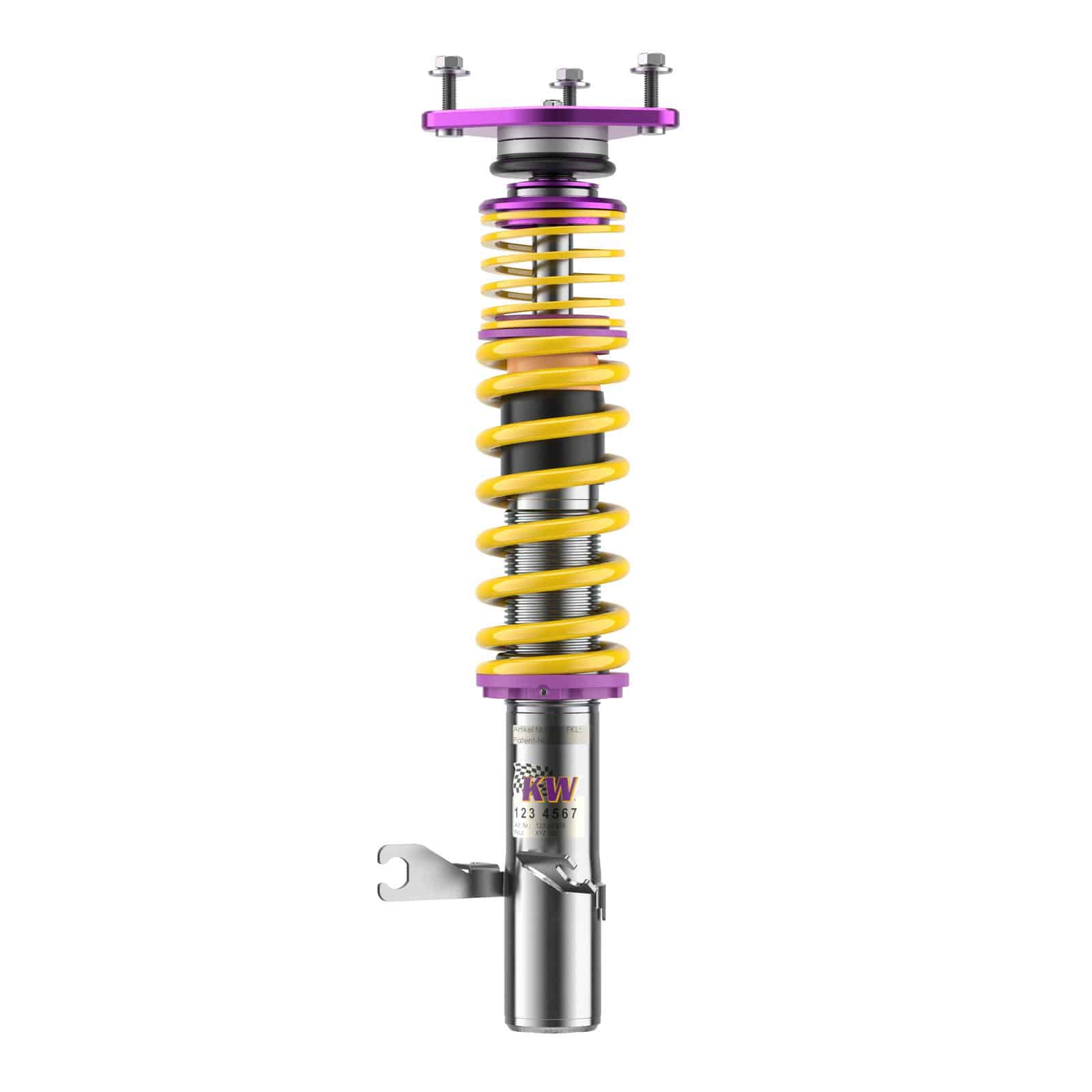 Suspension KW Coilover V3 Clubsport avec supports supérieurs FA pour VW Golf 8 R/GTI/GTI Clubsport-Référence 352808CW — image 5
