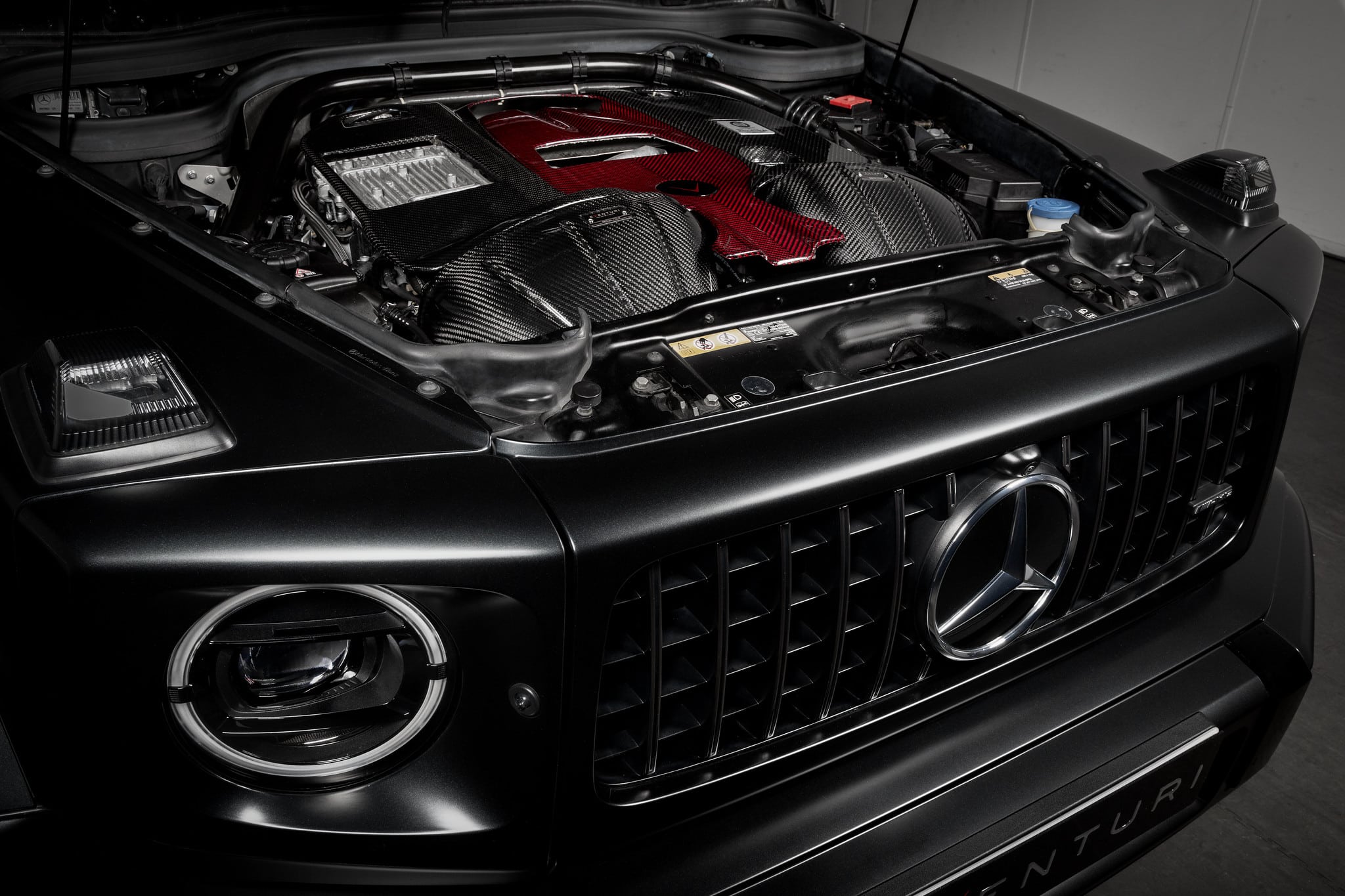 Système d’admission d’air (carbone) Eventuri pour MERCEDES-BENZ G63 AMG (W464 / W463) 4.0L Twin Turbo moteur M177 — image 3