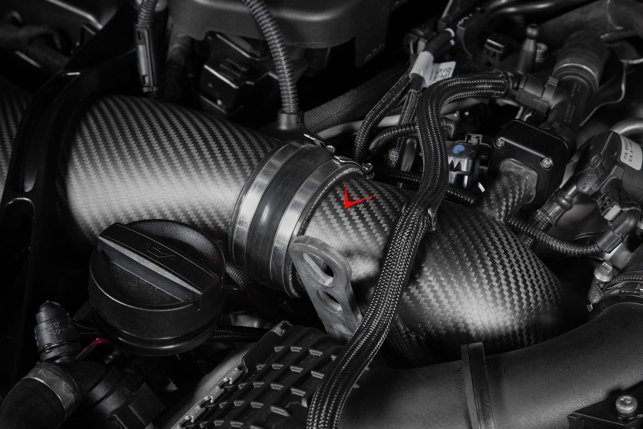 Turbo Inlet Eventuri pour BMW G90/99 M5 -référence EVE-G9X-CF-CHG — image 3